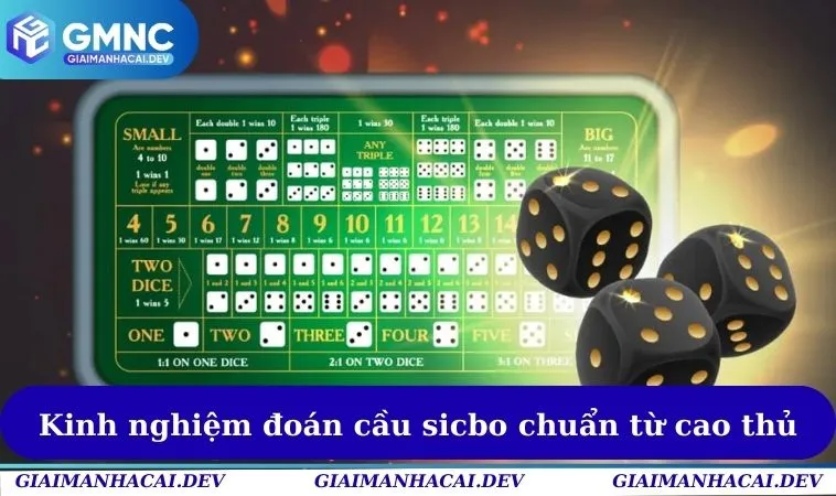 Cách Bắt Cầu Tài Xỉu Bất Bại Dành Cho Hội Viên Thử Sức 3 Kinh nghiệm đoán cầu sicbo chuẩn từ cao thủ
