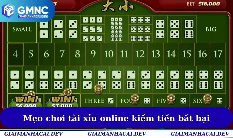 Mẹo chơi tài xỉu online kiếm tiền bất bại