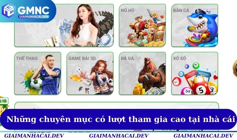 Q88 - Top 3 Chuyên Mục Nên Trải Nghiệm Tại Nhà Cái 3 Những chuyên mục có lượt tham gia cao tại nhà cái